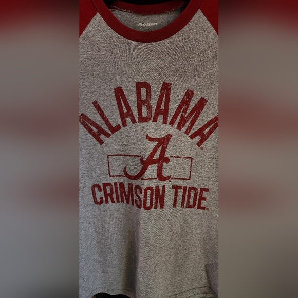 Pro Edge Alabama Red and Gray Shirt - Picture 3 of 4